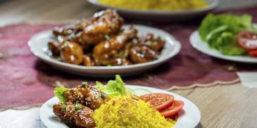 Honey Chicken Rice