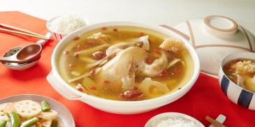 Nourishing Herbal Chicken Soup